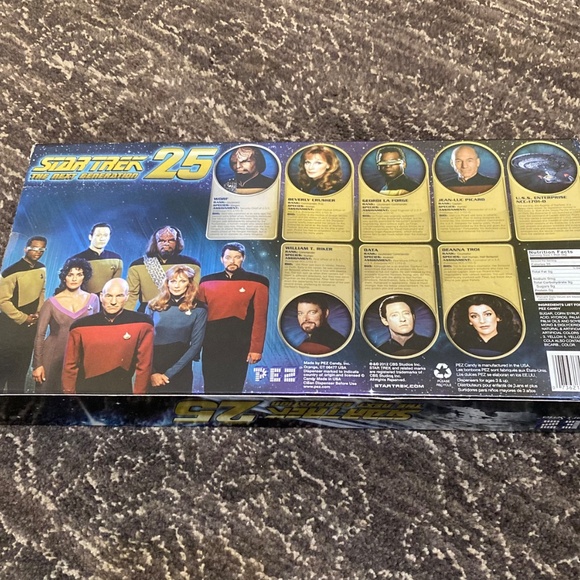 25th anniversary Star Trek pez dispenser kit - Picture 6 of 6